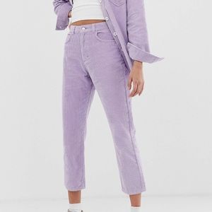 Reclaimed Vintage Lavender Corduroy Pants